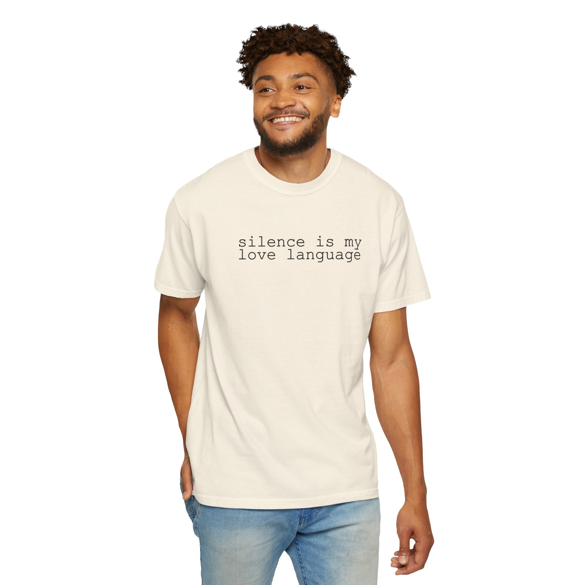 Silence Is My Love Language T Shirt - Saunni Bee - Dry Humor