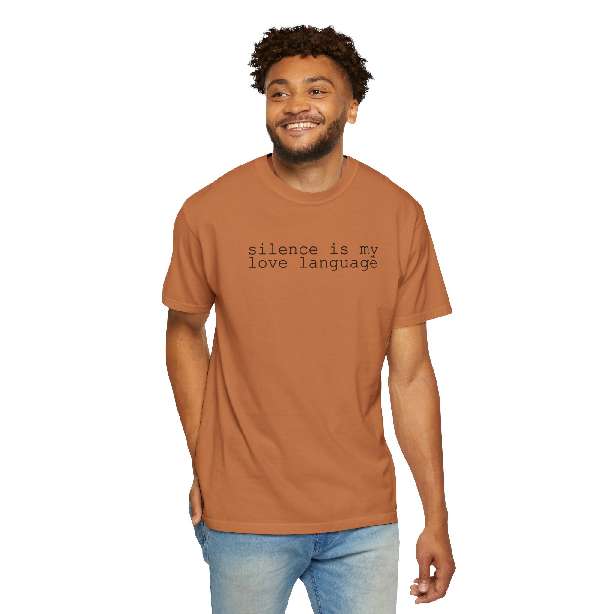 Silence Is My Love Language T Shirt - Saunni Bee - Dry Humor