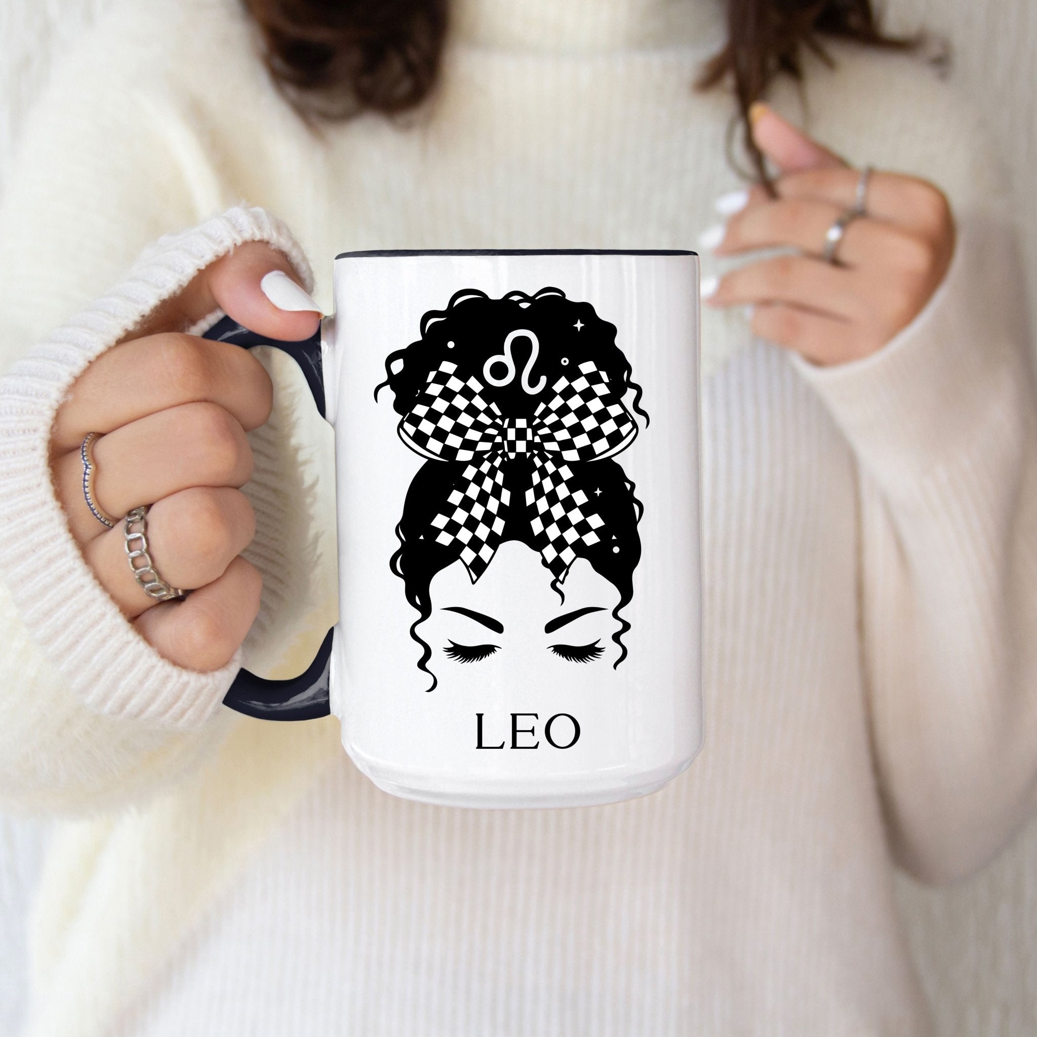 Stellar Sips—Customizable Zodiac Mug - Saunni Bee - Zodiac | Celestial
