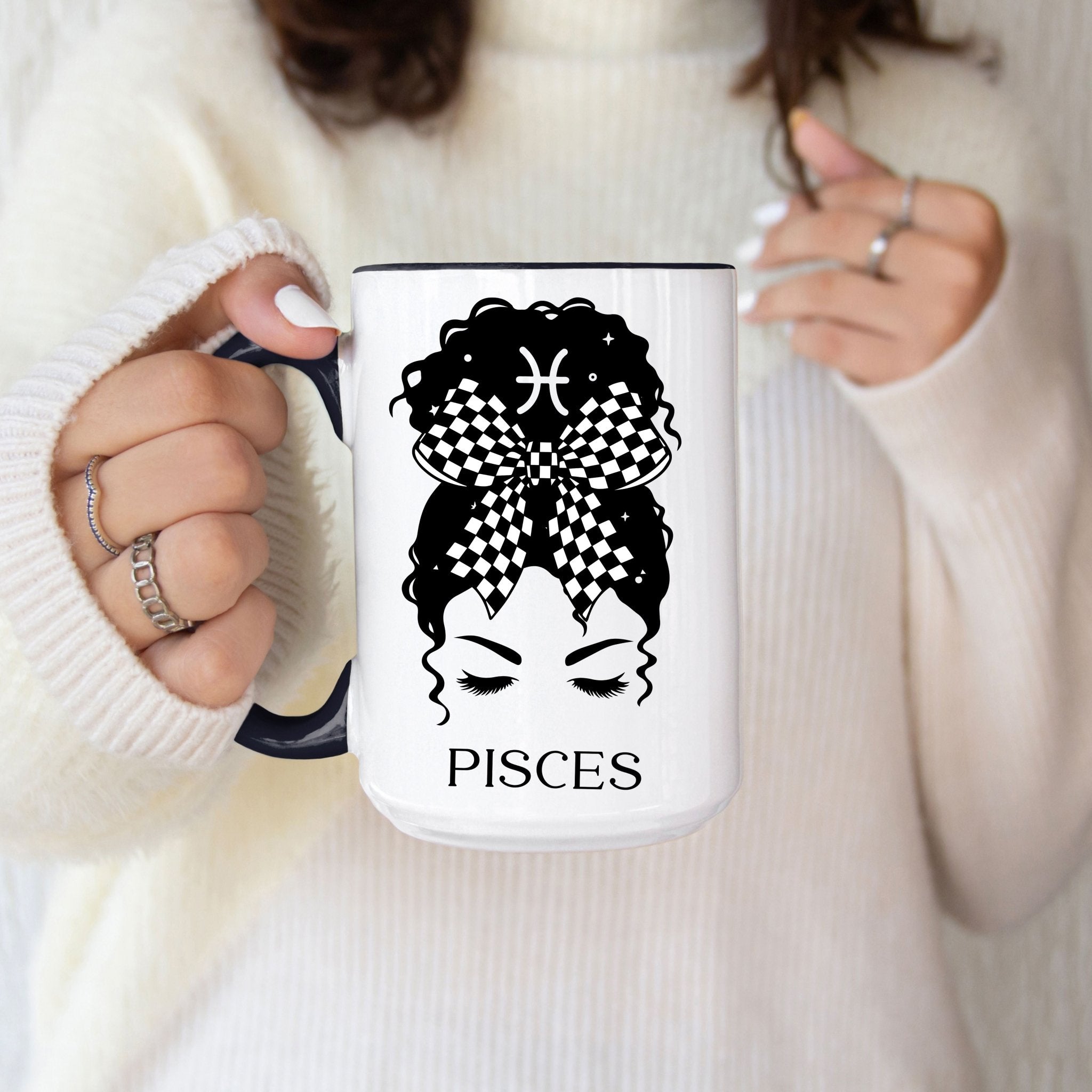 Stellar Sips—Customizable Zodiac Mug - Saunni Bee - Zodiac | Celestial