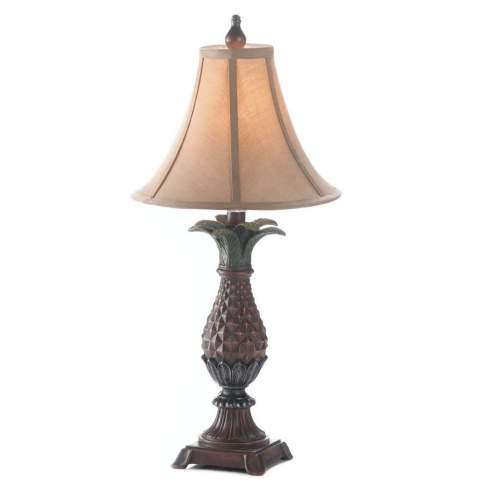 Tuscan Style Pineapple Table Lamp - Saunni Bee - Table Lamp
