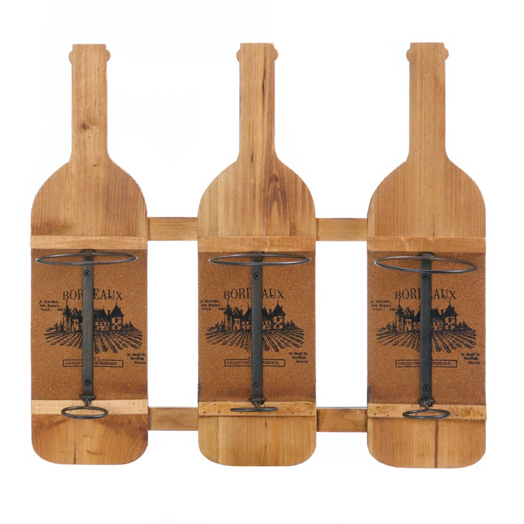 Wall Mounted Wine Rack - Saunni Bee - Wine Bottle Holders