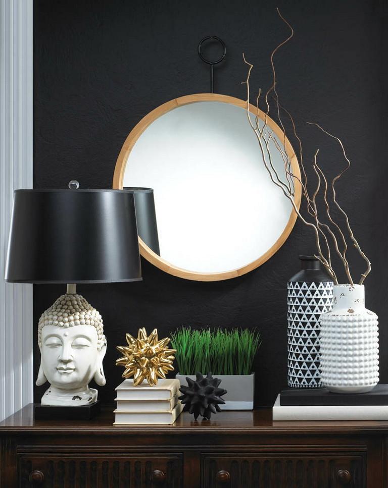 26" Laos Buddah Table Lamp - Saunni Bee - Lighting