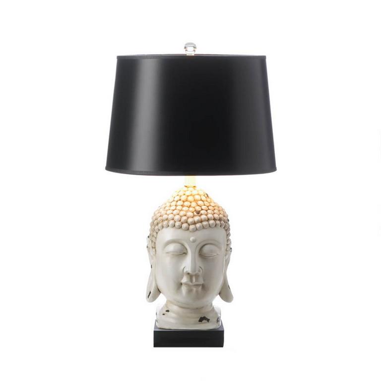 26" Laos Buddah Table Lamp - Saunni Bee - Lighting