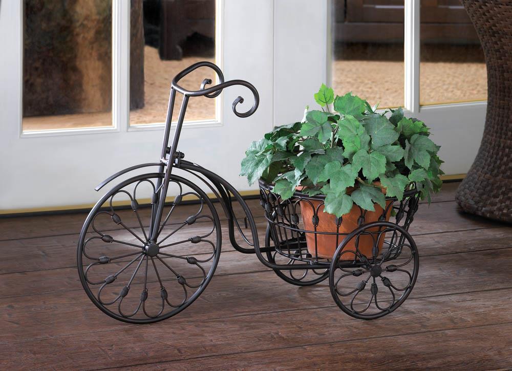 bicycle pot plant stand Bicycle Plant Stand