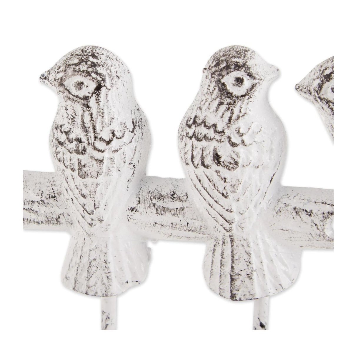 Distressed Birds Cast Iron Wall Hook - Saunni Bee - Decor