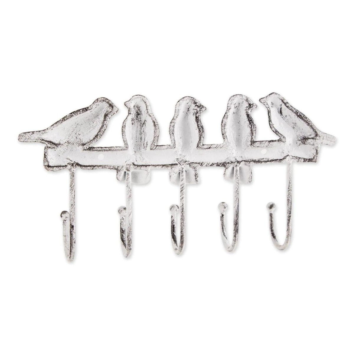Distressed Birds Cast Iron Wall Hook - Saunni Bee - Decor