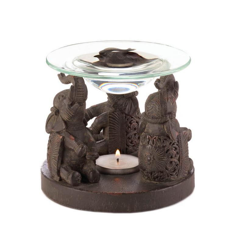 Elephant Oil Warmer - Saunni Bee - Home Decor