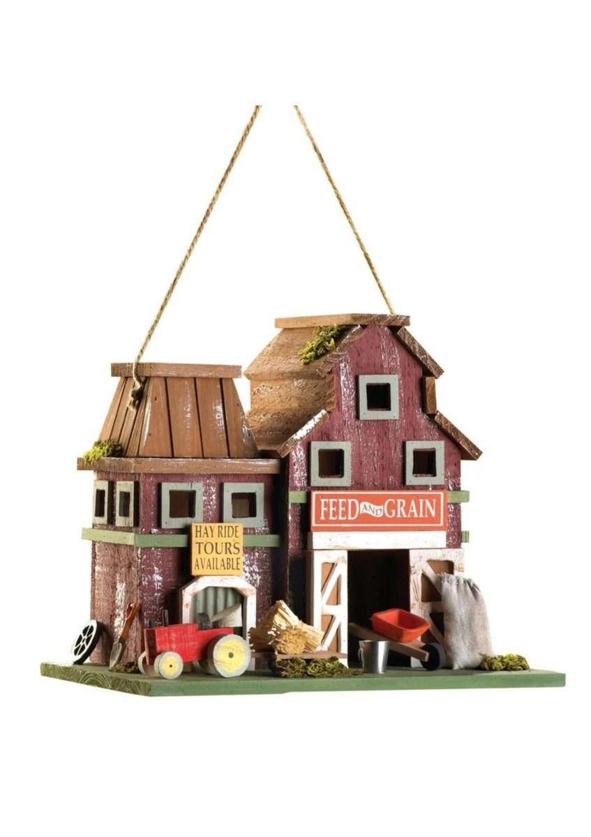 Farmstead Birdhouse - Saunni Bee - Patio; Lawn & Garden