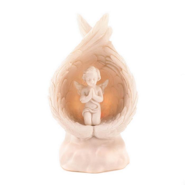 Light-Up Praying Angel Figurine - Saunni Bee - Religious & Inspiration