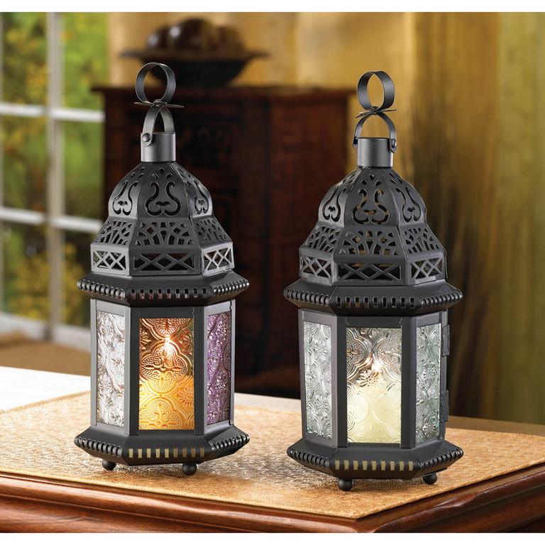 Magic Rainbow Moroccan Style Lantern - Saunni Bee - Lighting