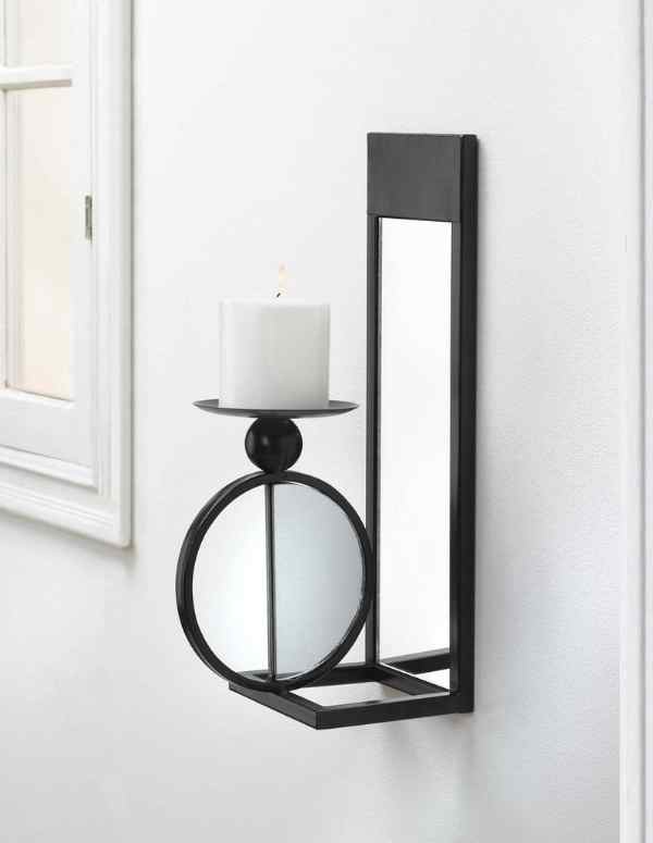 Mirrored Wall Sconce - Saunni Bee - lighting