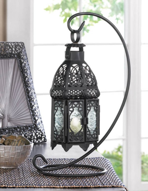 Moroccan Tabletop Lantern - Saunni Bee - Lanterns
