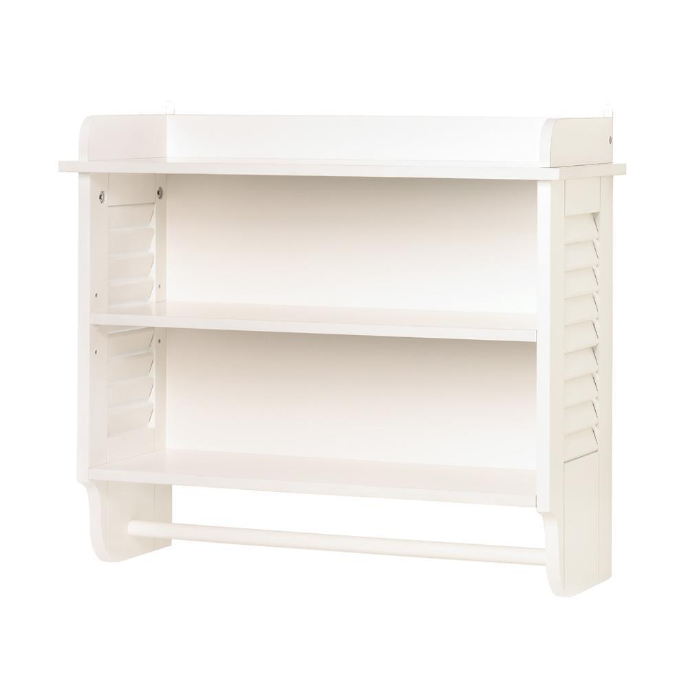 Nantucket Bathroom Wall Shelf - Saunni Bee - Furniture & Decor