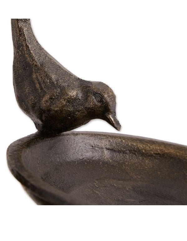 Ornate Wall Mounted Cast iron Bird Feeder - Saunni Bee - Bird Feeders