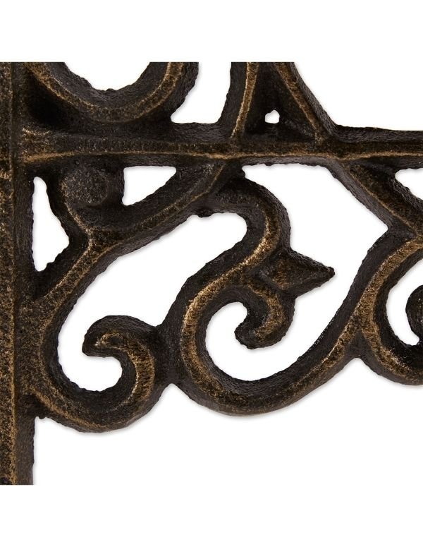 Ornate Wall Mounted Cast iron Bird Feeder - Saunni Bee - Bird Feeders