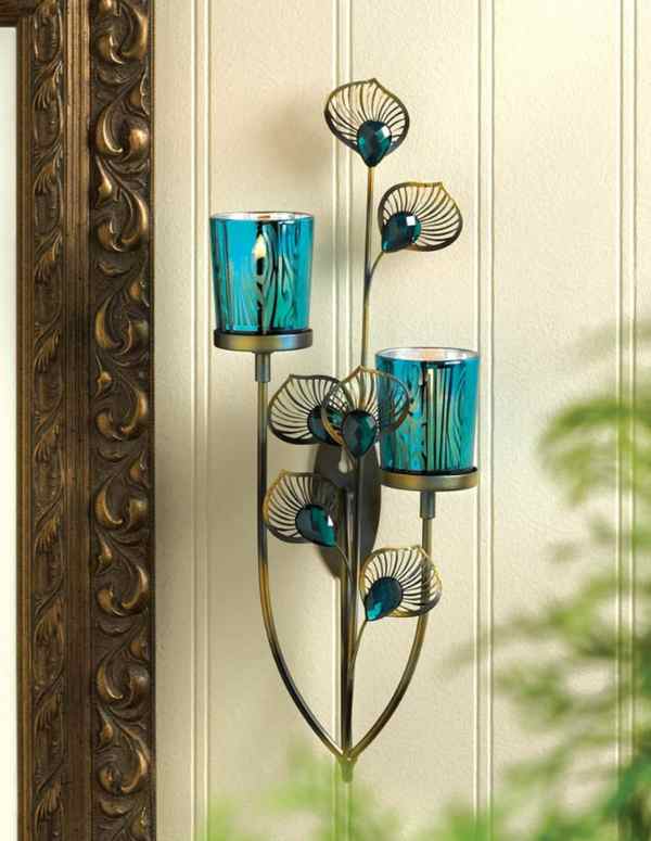 Peacock clearance wall sconce