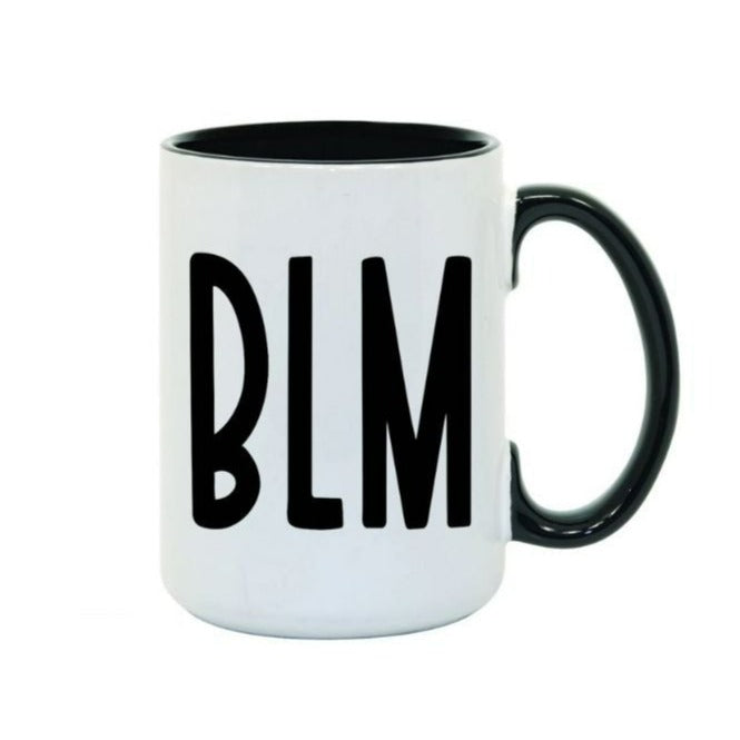 Simple Black Lives Matter Mug - Saunni Bee - Sublimation Mugs