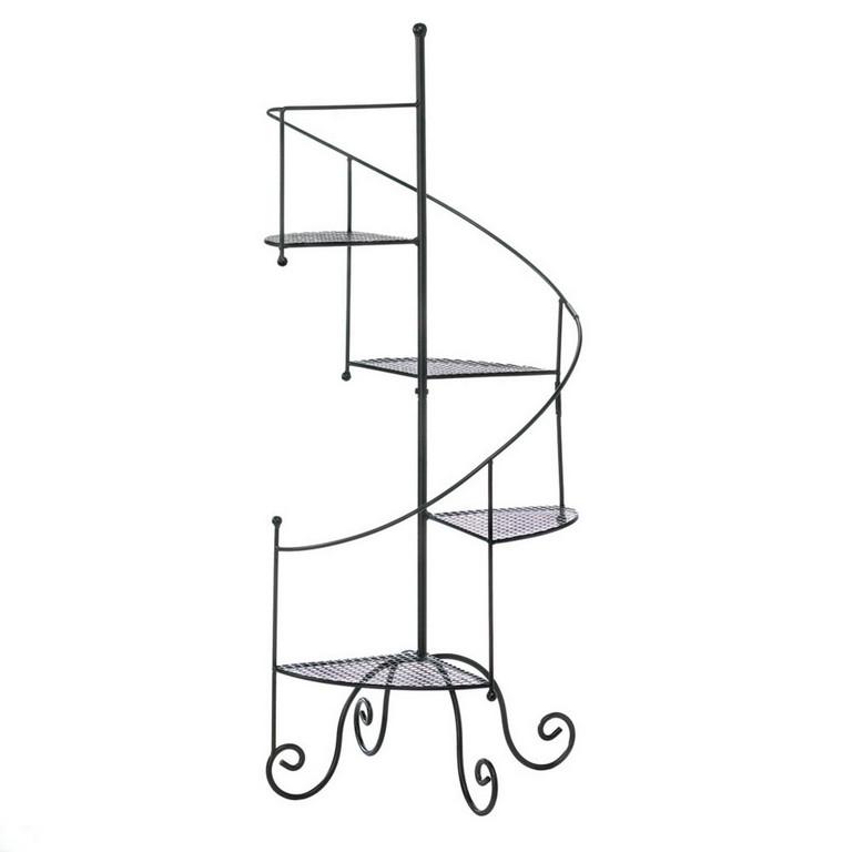 spiral plant rack Staircase Plant Stand