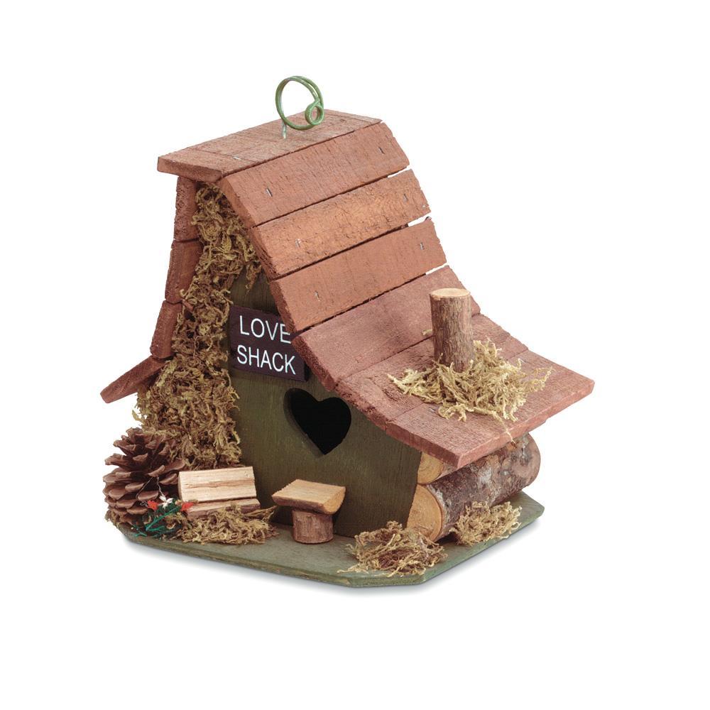 The Love Shack Birdhouse - Saunni Bee - Patio; Lawn & Garden