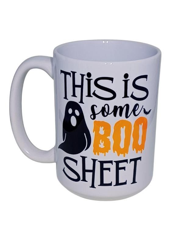 This Is Some Boo Sheet Mug - Saunni Bee - Mugs