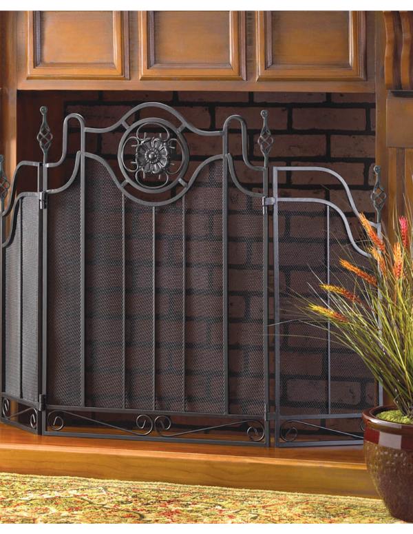 Tuscan Design Fireplan Screen - Saunni Bee - Home Decor