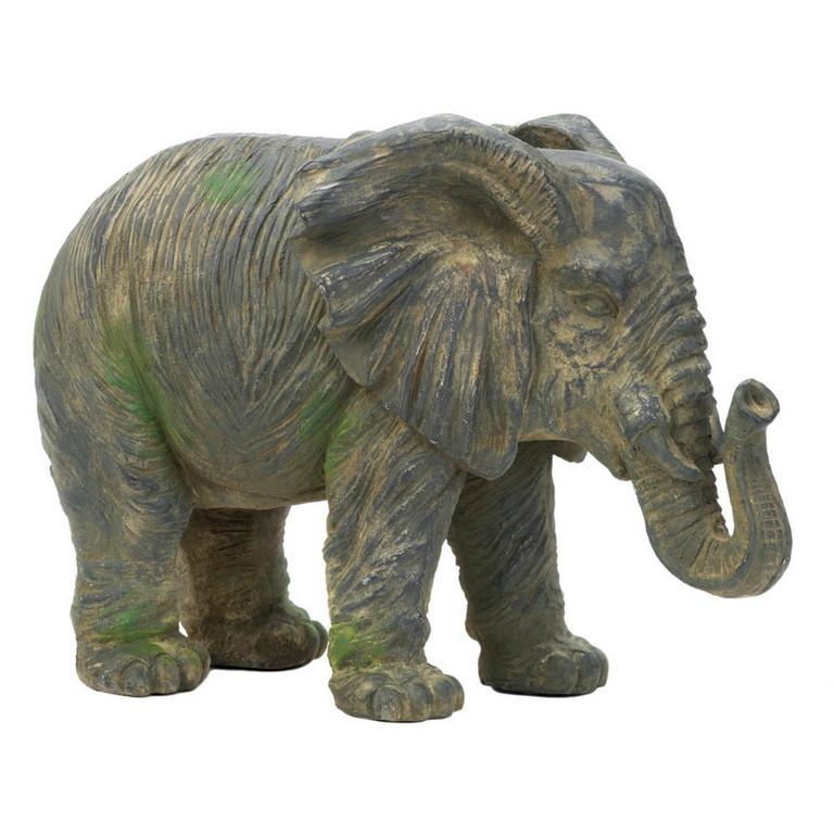 Weathered Elephant Statue - Saunni Bee - Home Decor