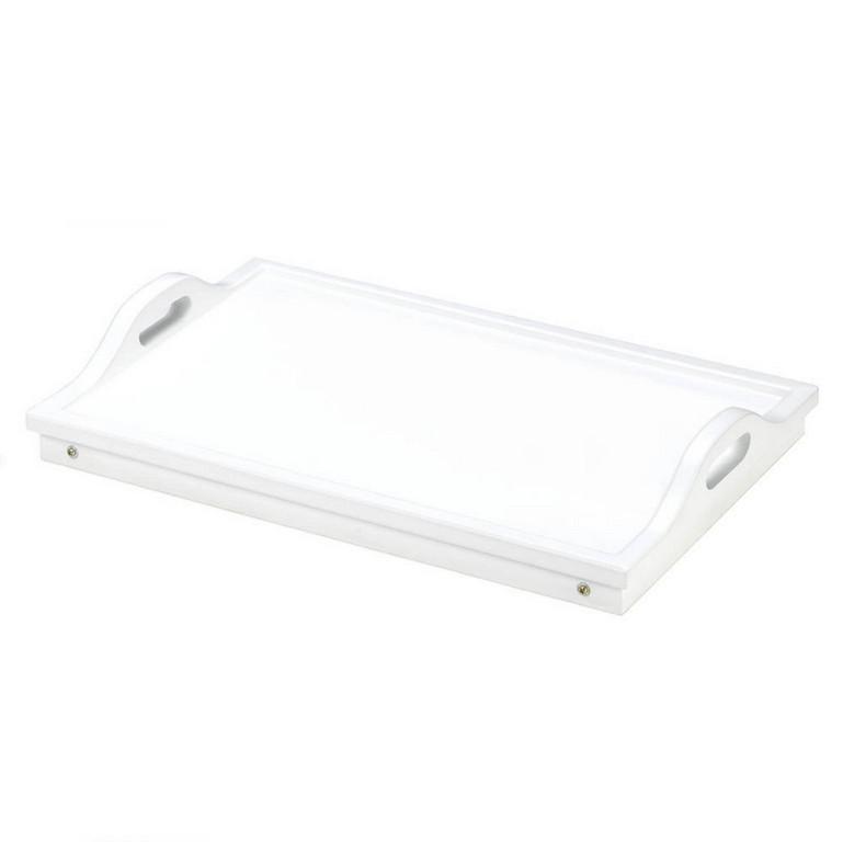 White Folding Tray - Saunni Bee - Home Decor