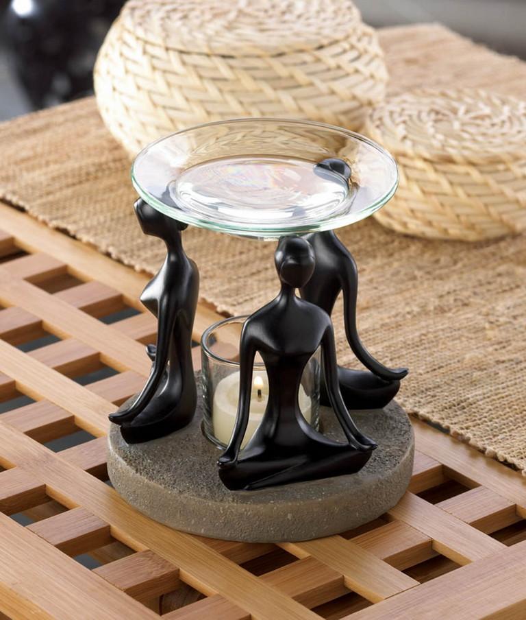 Yoga Position Oil Warmer - Saunni Bee - Home Decor