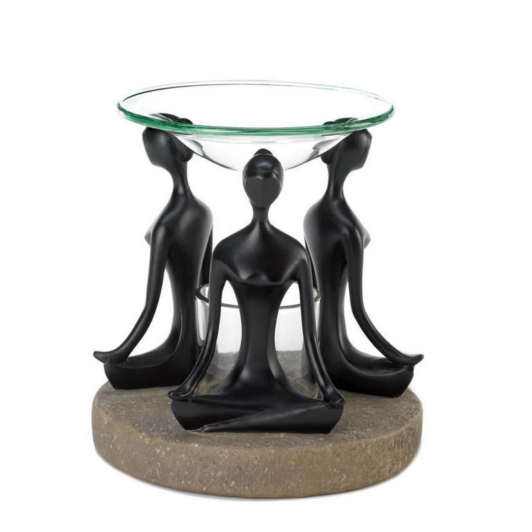 Yoga Position Oil Warmer - Saunni Bee - Home Decor